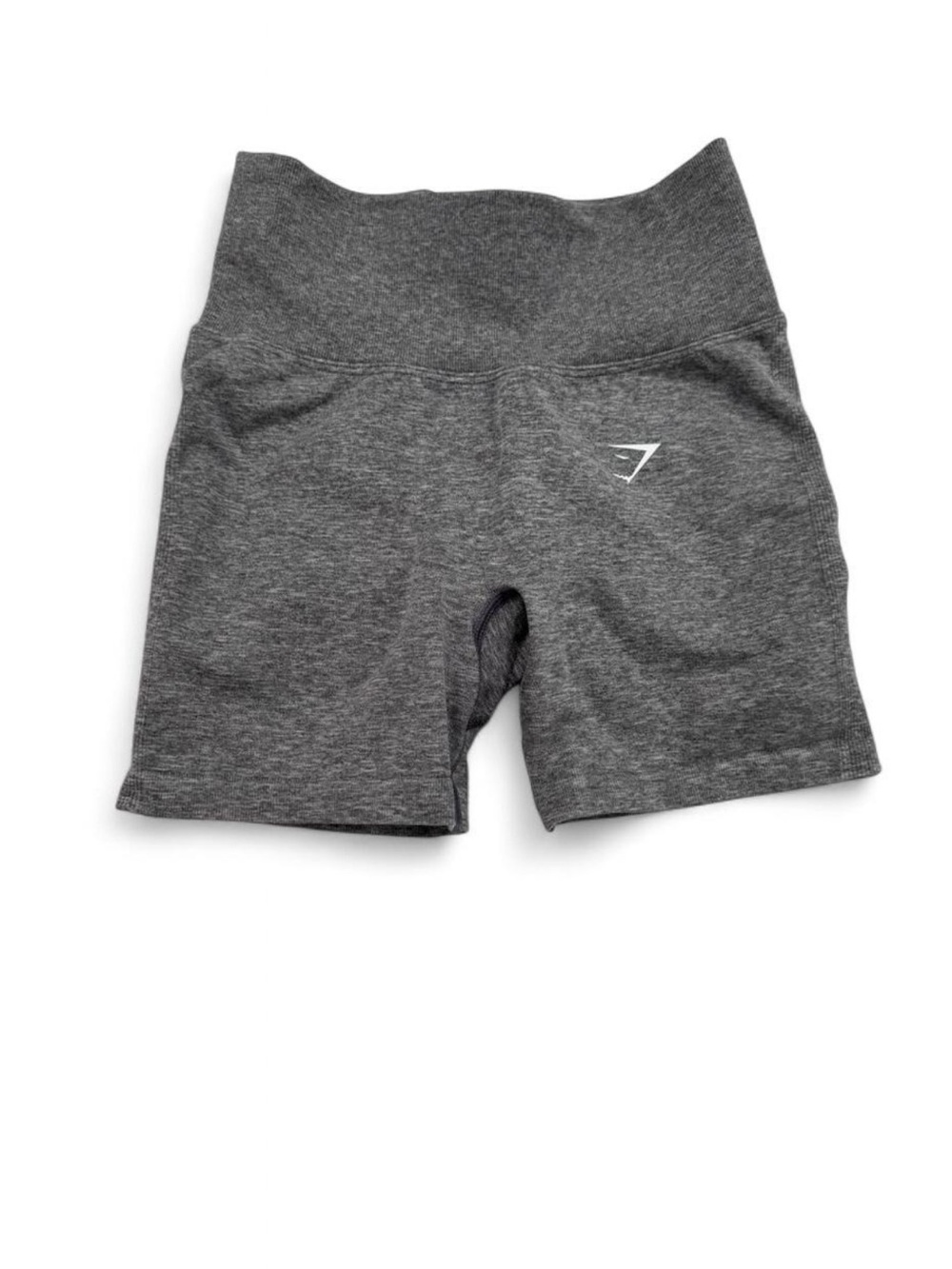 Women’s Gymshark Charcoal Gray High-Rise Lift Seamless Shorts Size XS